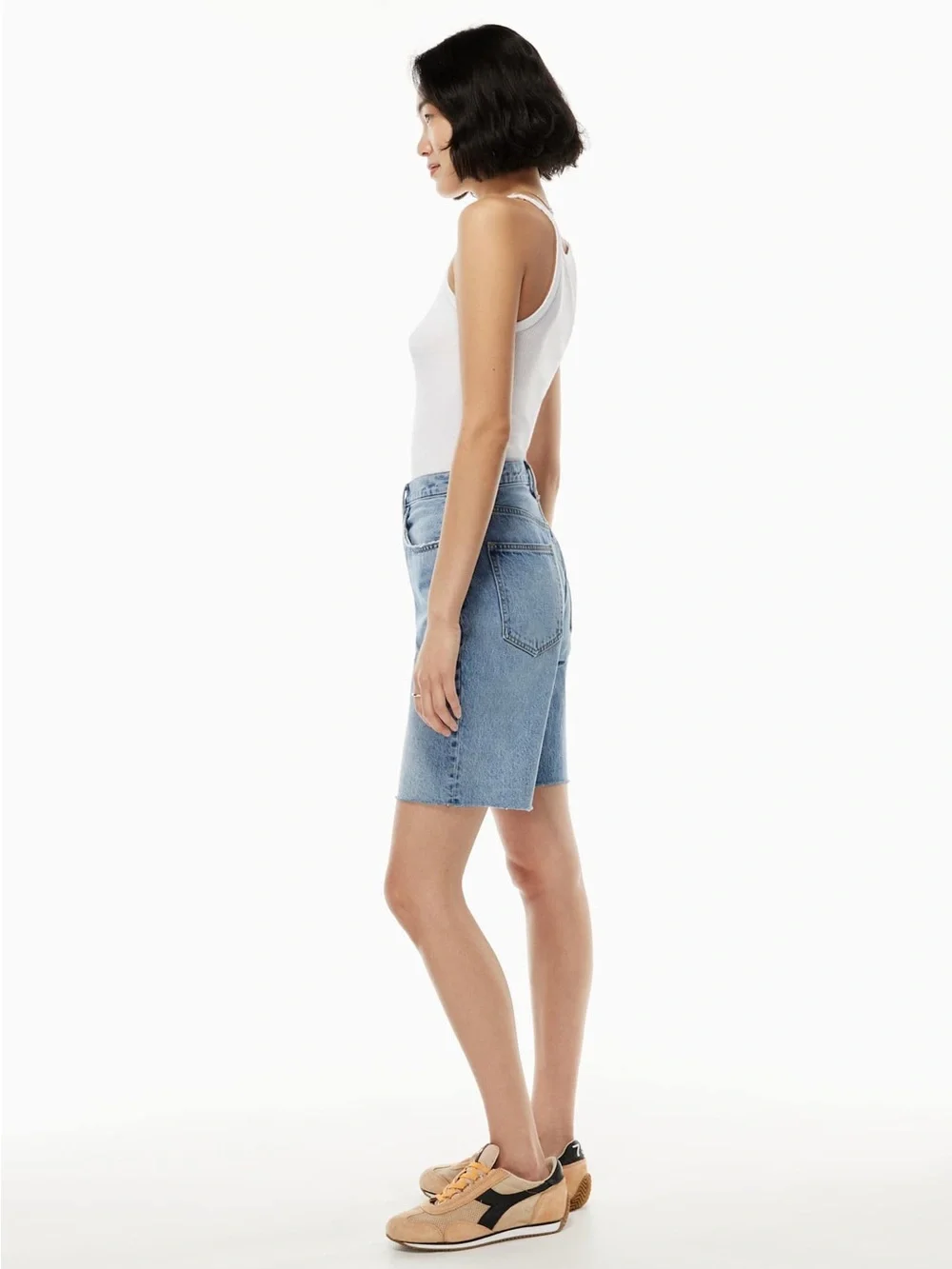 Denim Forum The Joni Loose Long Short